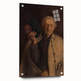 Modern Wall Art - Timeless Portrait in Earthy Tones for Minimalist Decor