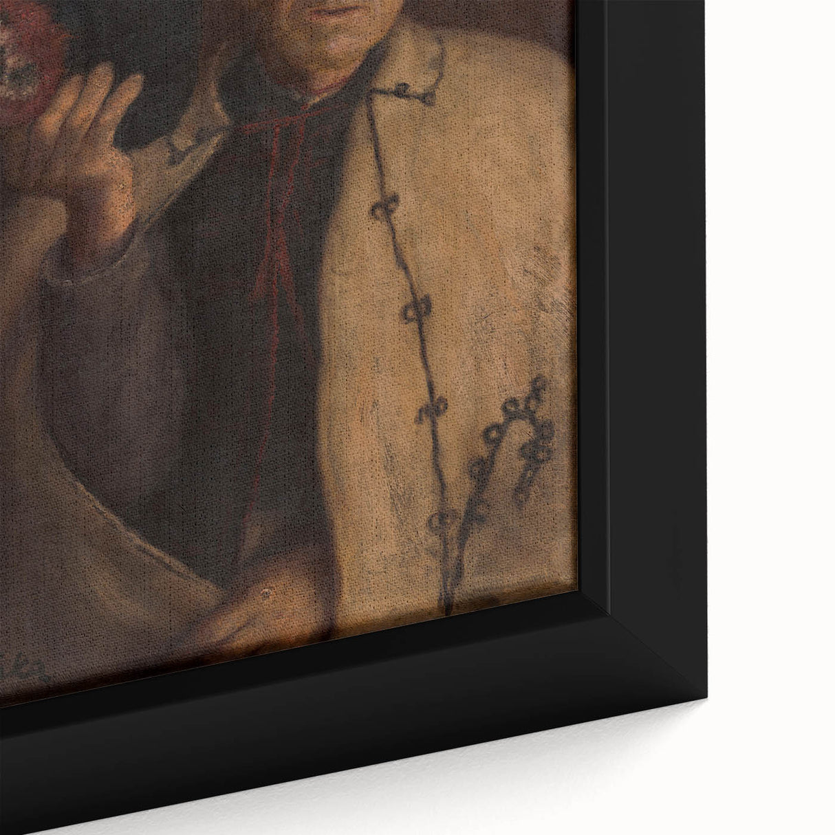 Modern Wall Art - Timeless Portrait in Earthy Tones for Minimalist Decor