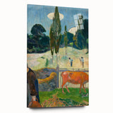 Impressionist Landscape - The Red Cow by Paul Gauguin