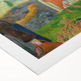 Impressionist Landscape - The Red Cow by Paul Gauguin