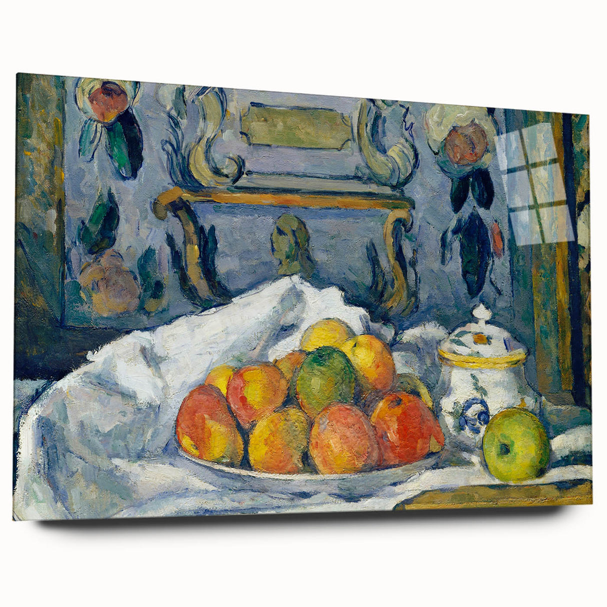 Modern Wall Art - Vibrant Still Life with Apples