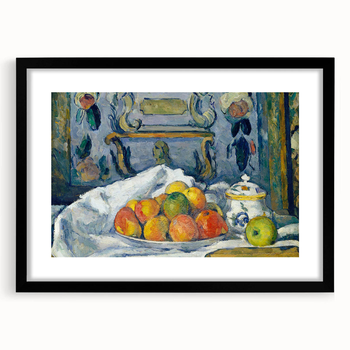 Modern Wall Art - Vibrant Still Life with Apples
