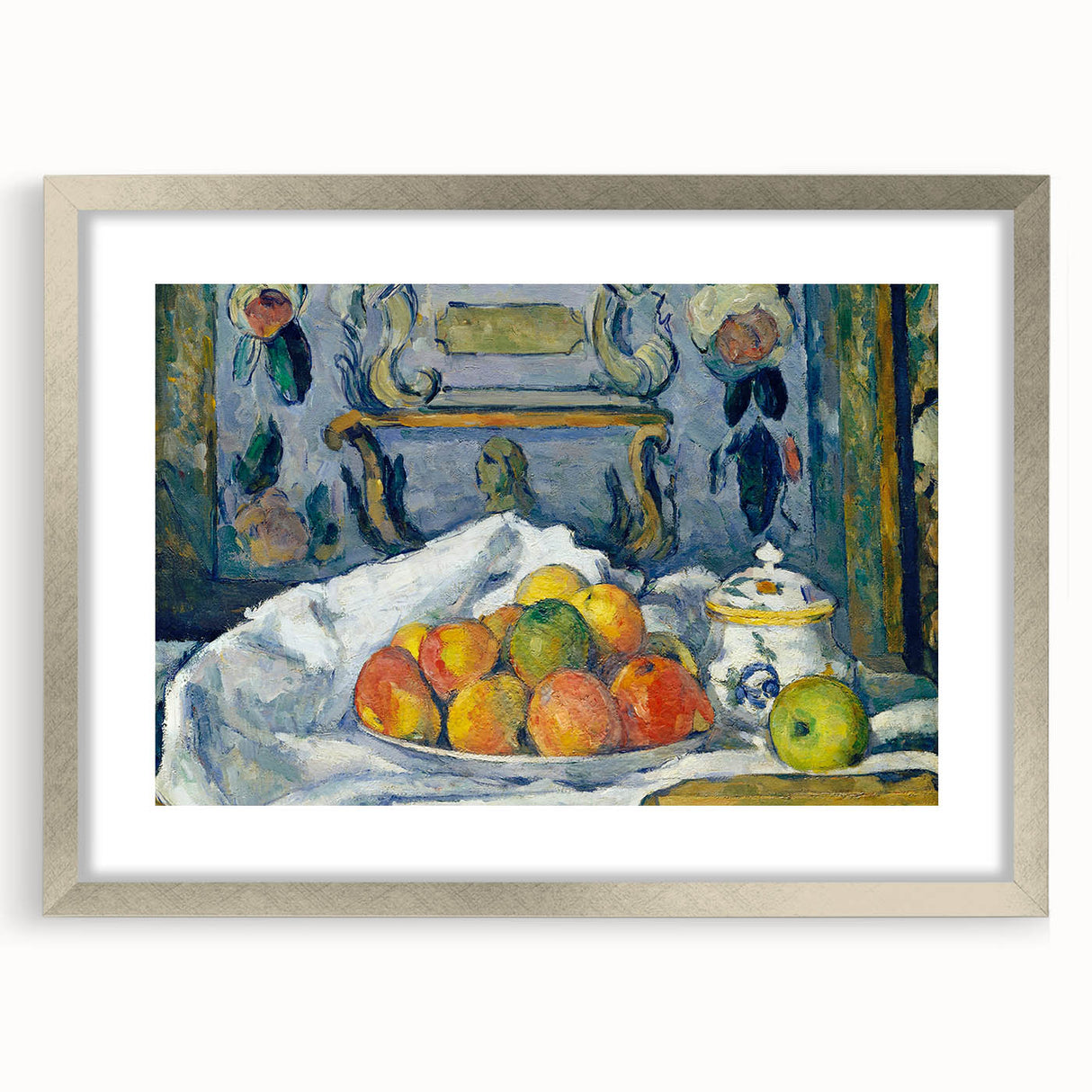 Modern Wall Art - Vibrant Still Life with Apples