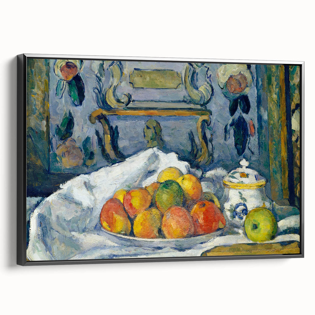 Modern Wall Art - Vibrant Still Life with Apples