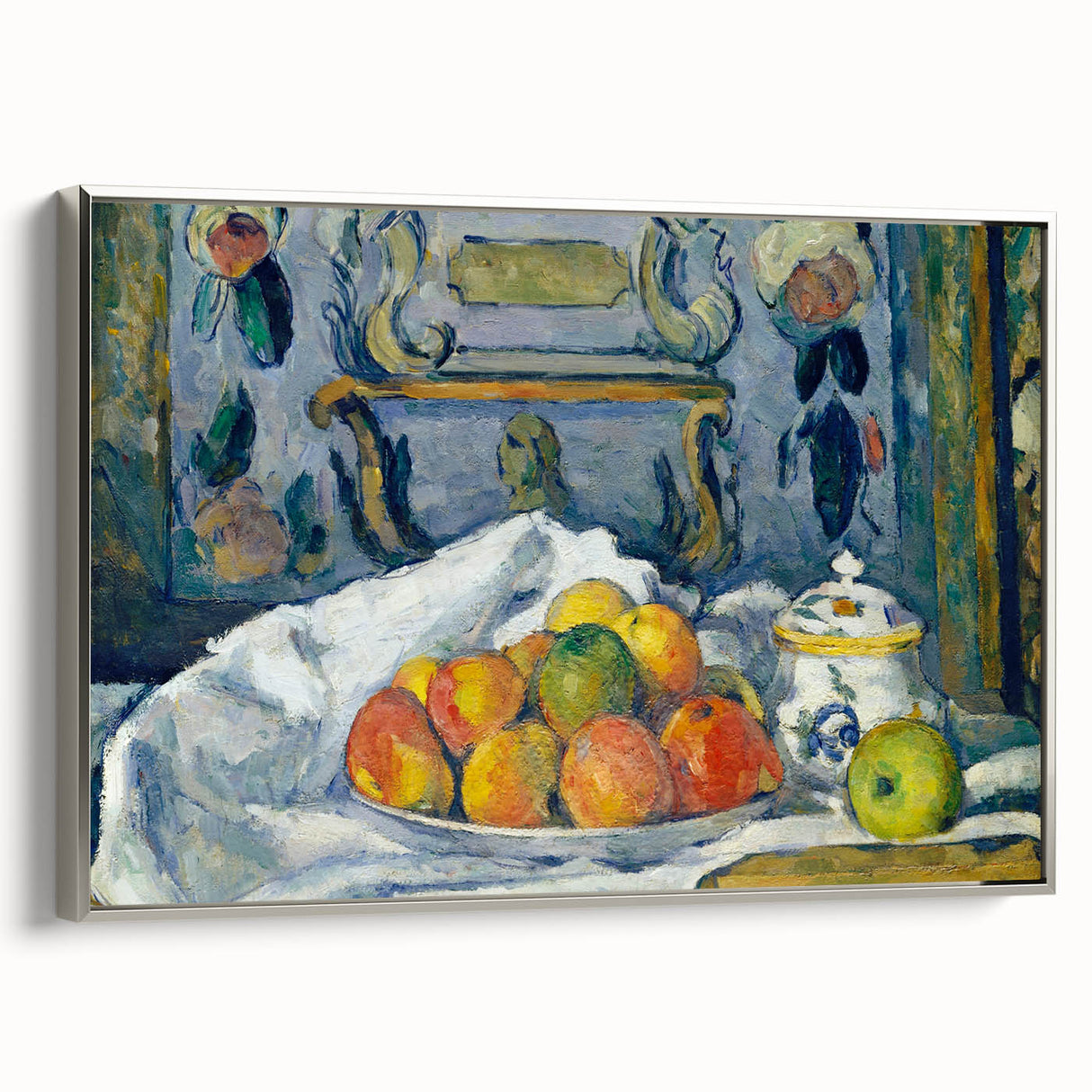 Modern Wall Art - Vibrant Still Life with Apples