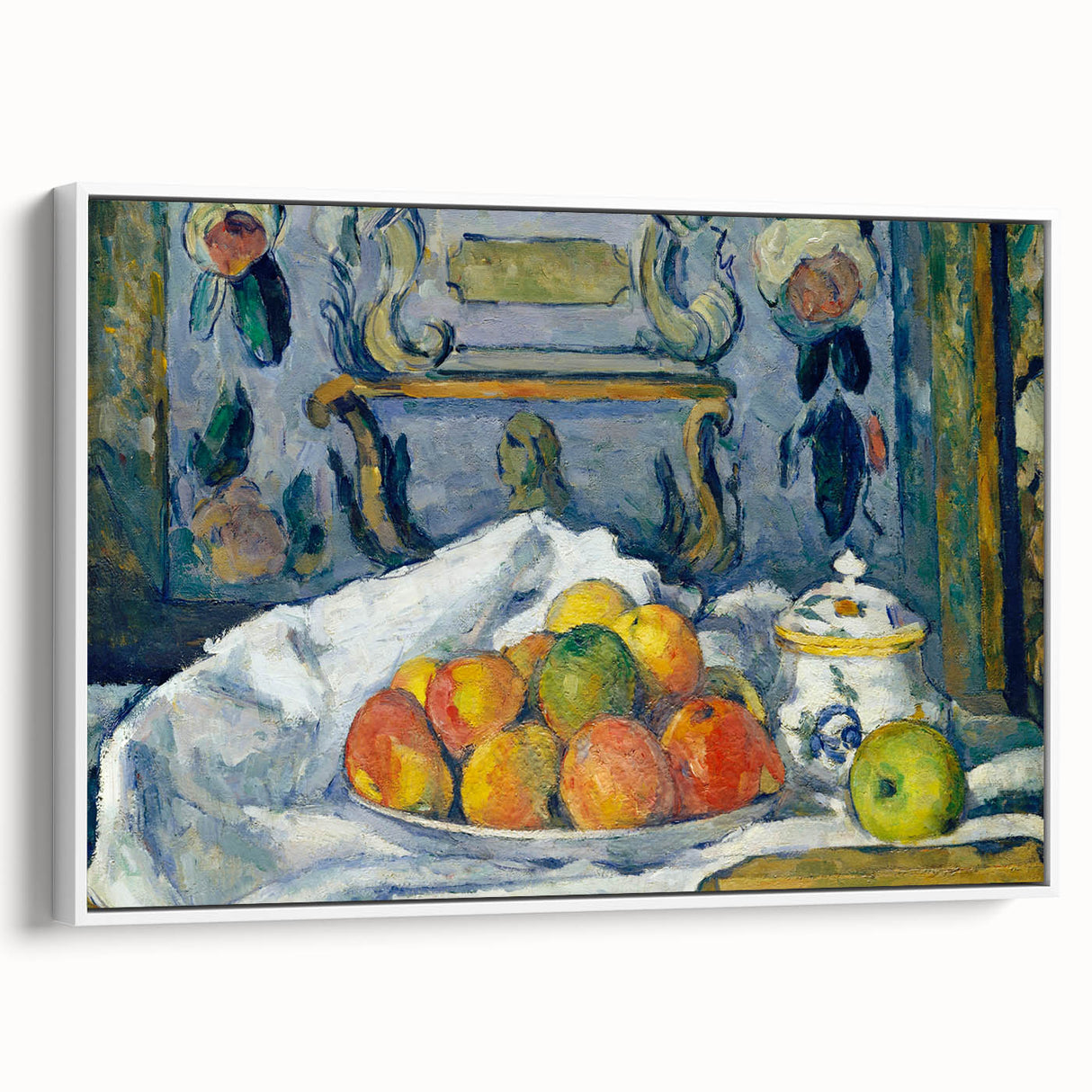 Modern Wall Art - Vibrant Still Life with Apples