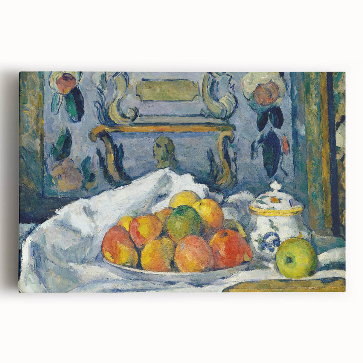 Modern Wall Art - Vibrant Still Life with Apples