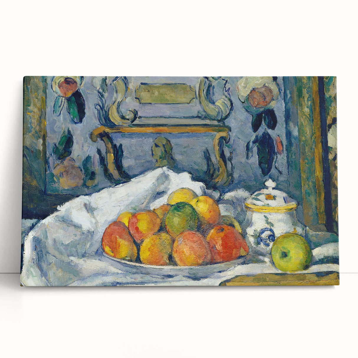 Modern Wall Art - Vibrant Still Life with Apples