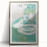 Impressionist Scene - Reflection in the Fountain by Maurice Denis