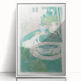 Impressionist Scene - Reflection in the Fountain by Maurice Denis