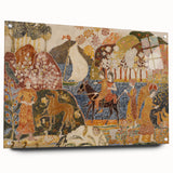 Modern Wall Art - Scenic Journey with Two Figures