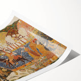 Modern Wall Art - Scenic Journey with Two Figures