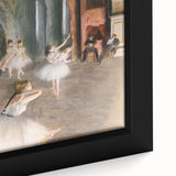 Impressionist Art - The Rehearsal Onstage by Edgar Degas Print