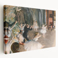 Impressionist Art - The Rehearsal Onstage by Edgar Degas Print