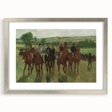 Impressionist Art - The Riders by Edgar Degas Print