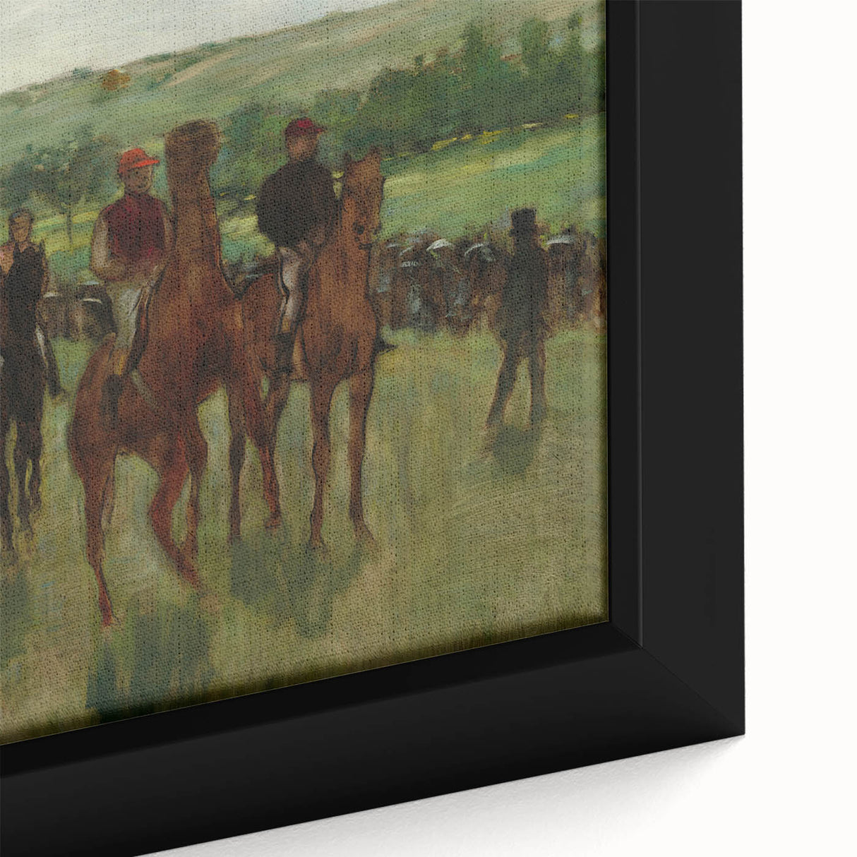 Impressionist Art - The Riders by Edgar Degas Print