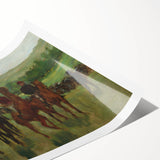 Impressionist Art - The Riders by Edgar Degas Print