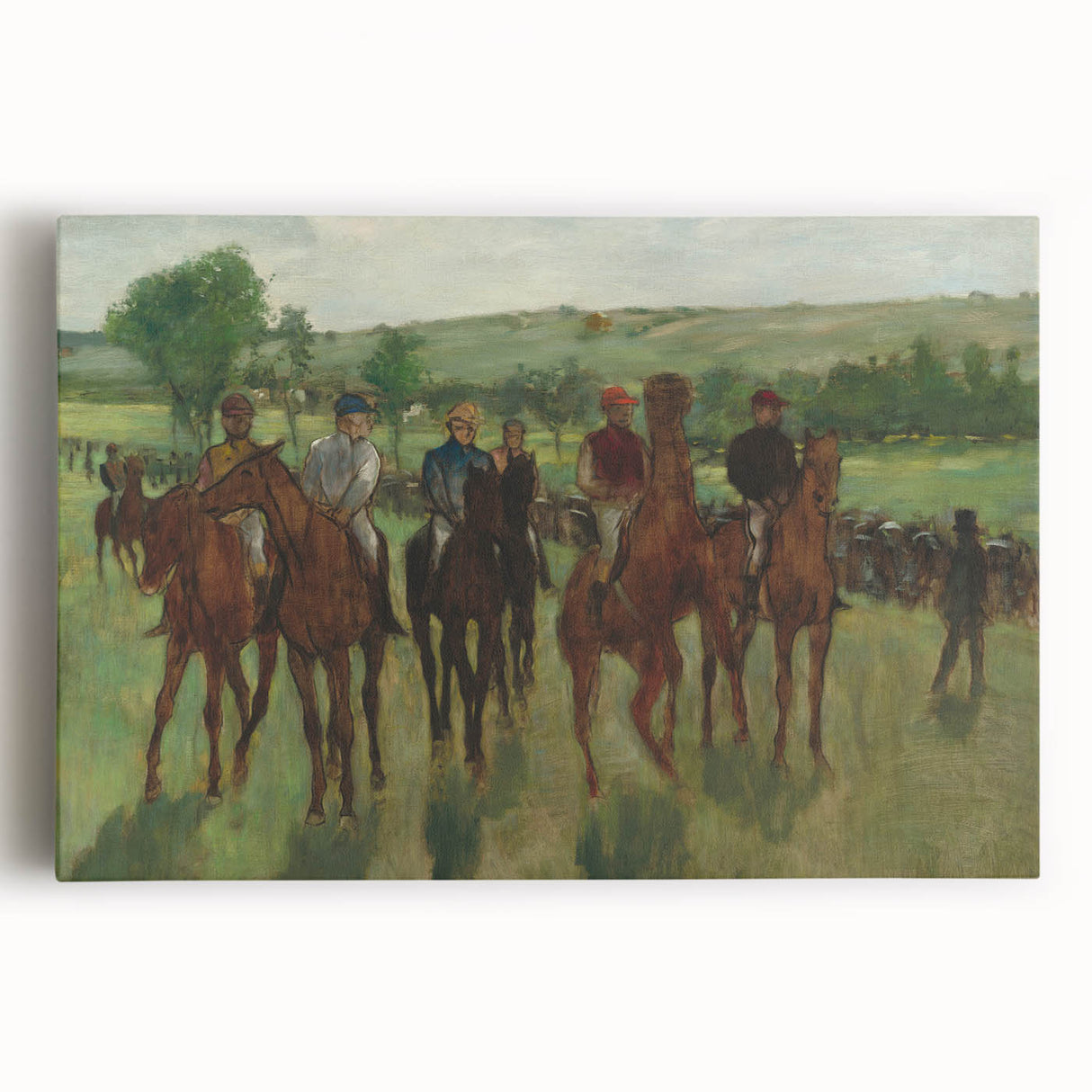 Impressionist Art - The Riders by Edgar Degas Print