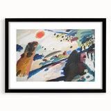 Modern Wall Art - Abstract Romantic Landscape Design