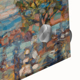 Modern Wall Art - Serene Beach Scene with Trees