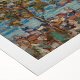 Modern Wall Art - Serene Beach Scene with Trees