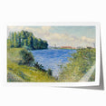 Impressionist Landscape - The Seine at Argenteuil by Caillebotte Print