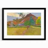 Modern Wall Art - Vibrant Tahitian Landscape