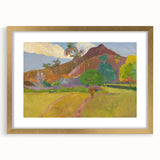 Modern Wall Art - Vibrant Tahitian Landscape