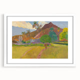 Modern Wall Art - Vibrant Tahitian Landscape