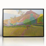 Modern Wall Art - Vibrant Tahitian Landscape