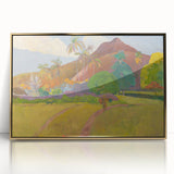 Modern Wall Art - Vibrant Tahitian Landscape