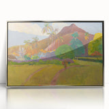 Modern Wall Art - Vibrant Tahitian Landscape