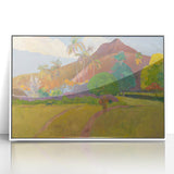 Modern Wall Art - Vibrant Tahitian Landscape