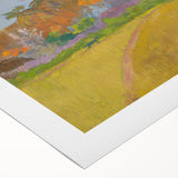 Modern Wall Art - Vibrant Tahitian Landscape