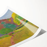 Modern Wall Art - Vibrant Tahitian Landscape