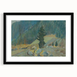 Modern Wall Art - Tranquil Mountain Brook Landscape