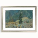 Modern Wall Art - Tranquil Mountain Brook Landscape