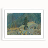 Modern Wall Art - Tranquil Mountain Brook Landscape