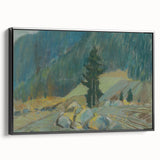 Modern Wall Art - Tranquil Mountain Brook Landscape