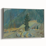 Modern Wall Art - Tranquil Mountain Brook Landscape