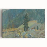 Modern Wall Art - Tranquil Mountain Brook Landscape