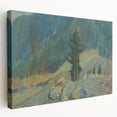 Modern Wall Art - Tranquil Mountain Brook Landscape