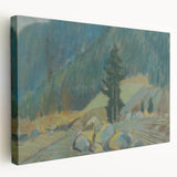 Modern Wall Art - Tranquil Mountain Brook Landscape