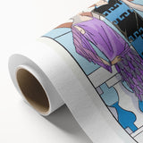 Chic Art Deco Wall Art - Two Fashionable Women in 1920s Balcony Scene