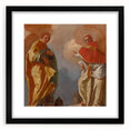 Baroque Art Print - Angelic Figures in Flowing Robes