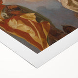 Baroque Art Print - Angelic Figures in Flowing Robes