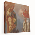 Baroque Art Print - Angelic Figures in Flowing Robes