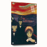 Expressionist Art: "Anxiety" Abstract Expressionism Wall Decor