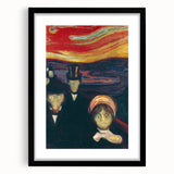Expressionist Art: "Anxiety" Abstract Expressionism Wall Decor