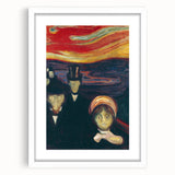 Expressionist Art: "Anxiety" Abstract Expressionism Wall Decor